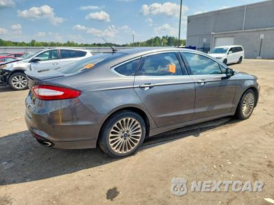 Trzecie zdjęcie samochodu z tyłu: 2016 FORD FUSION TITANIUM VIN:3FA6P0K95GR344604 - miniatura