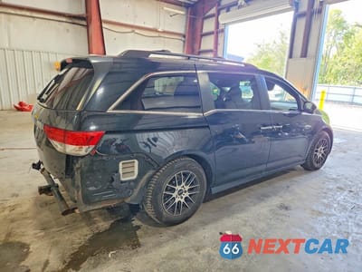Trzecie zdjęcie samochodu z tyłu: 2014 HONDA ODYSSEY EX VIN:5FNRL5H4XEB002768 - miniatura