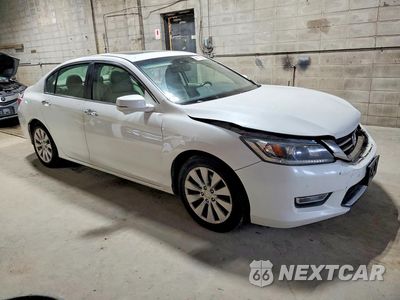 Czwarte zdjęcie samochodu z boku: 2013 HONDA ACCORD EXL VIN:1HGCR2F89DA165848 - miniatura