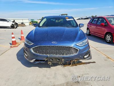 Piąte zdjęcie samochodu w środku: 2019 FORD FUSION TITANIUM VIN:3FA6P0K91KR253113 - miniatura
