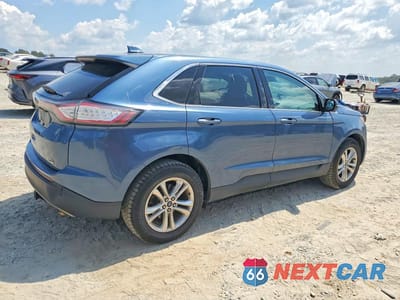 Trzecie zdjęcie samochodu z tyłu: 2018 FORD EDGE SEL VIN:2FMPK3J97JBC04703 - miniatura