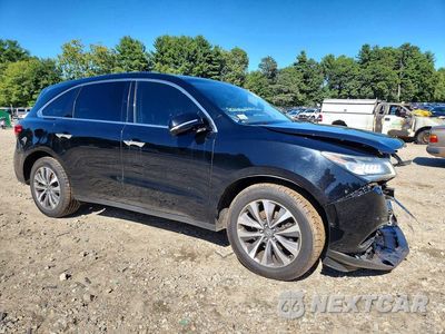 Czwarte zdjęcie samochodu z boku: 2016 ACURA MDX TECHNOLOGY VIN:5FRYD4H47GB060793 - miniatura