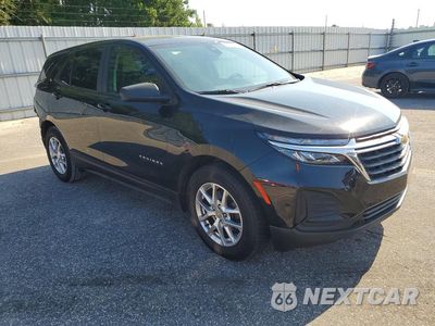Czwarte zdjęcie samochodu z boku: 2022 CHEVROLET EQUINOX LS VIN:2GNAXHEV7N6100878 - miniatura