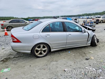 Trzecie zdjęcie samochodu z tyłu: 2006 MERCEDES-BENZ C 230 VIN:WDBRF52HX6A874136 - miniatura