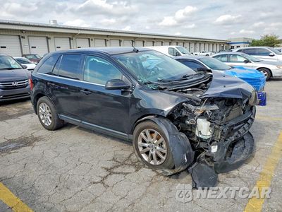 Czwarte zdjęcie samochodu z boku: 2014 FORD EDGE LIMITED VIN:2FMDK4KC6EBB17285 - miniatura