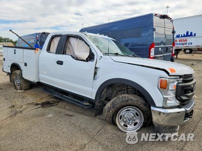 Czwarte zdjęcie samochodu z boku: 2022 FORD F350 SUPER DUTY VIN:1FD8X3B66NEG06734 - miniatura