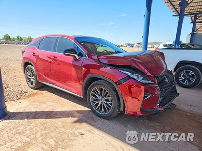 Czwarte zdjęcie samochodu z boku: 2018 LEXUS RX 350 F SPORT VIN:2T2BZMCA2JC160703 - miniatura