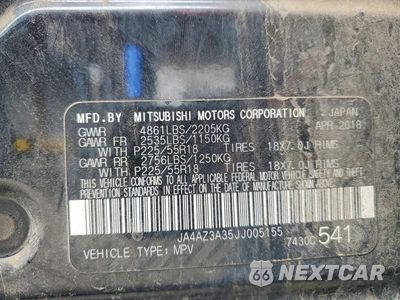 Zdjęcie 12 z 12 samochodu: 2018 MITSUBISHI OUTLANDER SE VIN:JA4AZ3A35JJ005155 - miniatura