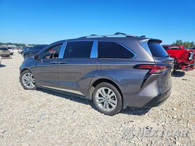 Drugie zdjęcie samochodu z przodu: 2024 TOYOTA SIENNA PLATINUM 7-PASSENGER VIN:5TDERKEC3RS187402 - miniatura