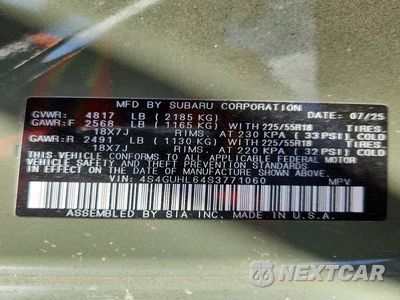 Zdjęcie 14 z 14 samochodu: 2025 SUBARU CROSSTREK LIMITED VIN:4S4GUHL64S3771060 - miniatura