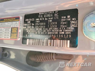 Zdjęcie 12 z 12 samochodu: 2023 KIA SPORTAGE SX PRESTIGE VIN:5XYK53AF0PG136129 - miniatura