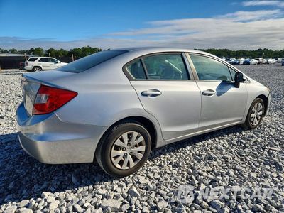 Trzecie zdjęcie samochodu z tyłu: 2012 HONDA CIVIC LX VIN:19XFB2F5XCE037460 - miniatura