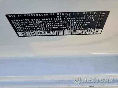 Zdjęcie 13 z 13 samochodu: 2014 VOLKSWAGEN JETTA SE VIN:3VWD17AJ2EM430192 - miniatura