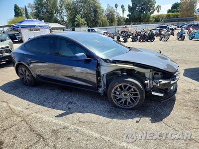 Czwarte zdjęcie samochodu z boku: 2025 TESLA MODEL 3 VIN:5YJ3E1EA0SF979366 - miniatura