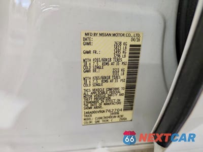 Zdjęcie 12 z 12 samochodu: 2016 NISSAN FRONTIER SL VIN:1N6AD0EV9GN762704 - miniatura