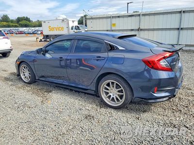 Drugie zdjęcie samochodu z przodu: 2019 HONDA CIVIC LX VIN:19XFC2F63KE014249 - miniatura