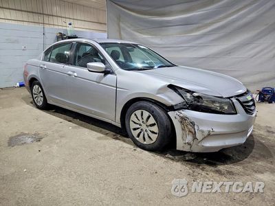 Czwarte zdjęcie samochodu z boku: 2011 HONDA ACCORD LX VIN:1HGCP2F38BA146554 - miniatura