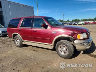 Czwarte zdjęcie samochodu z boku: 2001 FORD EXPEDITION EDDIE BAUER VIN:1FMFU18L21LB78166 - miniatura
