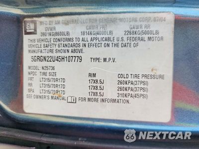 Zdjęcie 12 z 12 samochodu: 2005 HUMMER H2 SUT VIN:5GRGN22U45H107779 - miniatura