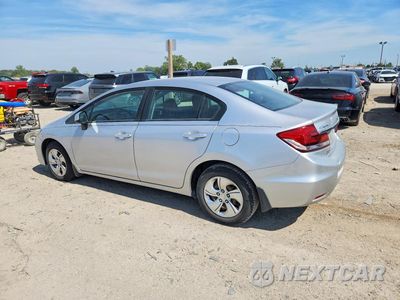 Drugie zdjęcie samochodu z przodu: 2013 HONDA CIVIC LX VIN:19XFB2F55DE065152 - miniatura