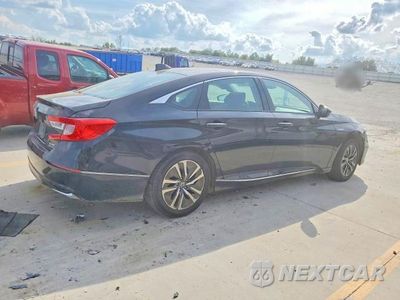 Trzecie zdjęcie samochodu z tyłu: 2019 HONDA ACCORD TOURING HYBRID VIN:1HGCV3F95KA007059 - miniatura