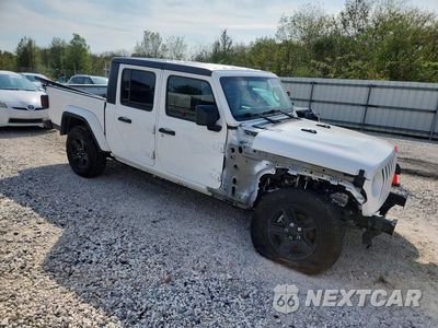 Czwarte zdjęcie samochodu z boku: 2021 JEEP GLADIATOR SPORT VIN:1C6HJTAG5ML580953 - miniatura