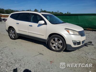 Czwarte zdjęcie samochodu z boku: 2013 CHEVROLET TRAVERSE LTZ VIN:1GNKVLKD7DJ210985 - miniatura