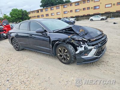 Czwarte zdjęcie samochodu z boku: 2024 HYUNDAI SONATA SEL VIN:KMHL64JA2RA407377 - miniatura