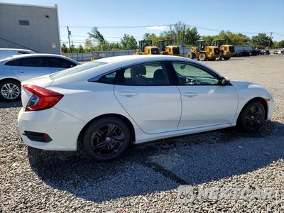 Trzecie zdjęcie samochodu z tyłu: 2019 HONDA CIVIC LX VIN:2HGFC2F66KH529249 - miniatura