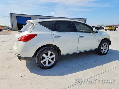 Trzecie zdjęcie samochodu z tyłu: 2010 NISSAN MURANO S VIN:JN8AZ1MW4AW106887 - miniatura