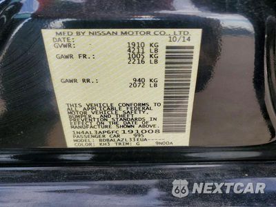 Zdjęcie 12 z 12 samochodu: 2015 NISSAN ALTIMA 2.5 VIN:1N4AL3AP6FC191008 - miniatura