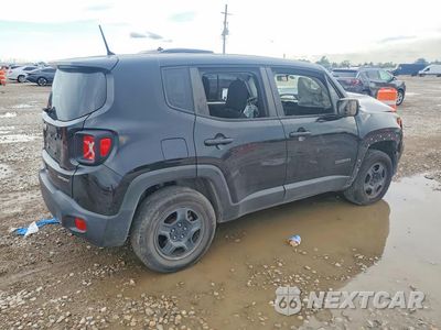 Trzecie zdjęcie samochodu z tyłu: 2019 JEEP RENEGADE SPORT VIN:ZACNJBAB9KPK21900 - miniatura