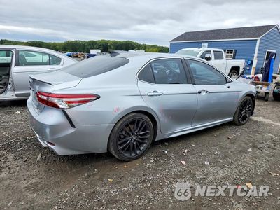 Trzecie zdjęcie samochodu z tyłu: 2018 TOYOTA CAMRY XSE V6 VIN:4T1BZ1HK2JU001456 - miniatura