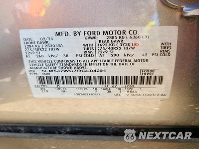 Zdjęcie 14 z 14 samochodu: 2024 LINCOLN AVIATOR RESERVE VIN:5LM5J7WC7RGL04291 - miniatura