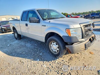 Czwarte zdjęcie samochodu z boku: 2014 FORD F150 SUPER CAB VIN:1FTFX1EF7EKG23510 - miniatura