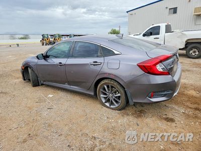 Drugie zdjęcie samochodu z przodu: 2020 HONDA CIVIC EX VIN:19XFC1F34LE005254 - miniatura