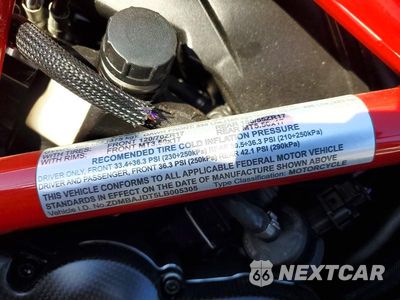 Zdjęcie 9 z 9 samochodu: 2020 DUCATI HYPERMOTARD 950 VIN:ZDMBAJDT5LB005305 - miniatura