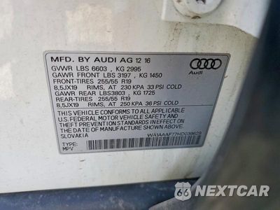 Zdjęcie 14 z 14 samochodu: 2017 AUDI Q7 PREMIUM VIN:WA1AAAF77HD039629 - miniatura