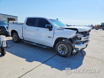 Czwarte zdjęcie samochodu z boku: 2019 CHEVROLET SILVERADO C1500 LT VIN:3GCPWCED3KG160964 - miniatura