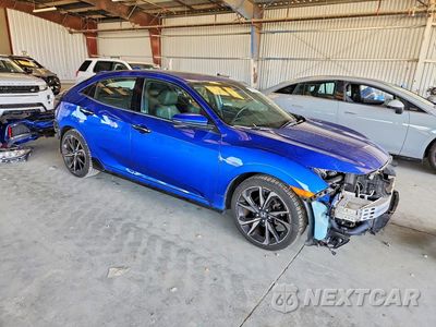 Czwarte zdjęcie samochodu z boku: 2019 HONDA CIVIC SPORT TOURING VIN:SHHFK7H98KU417644 - miniatura