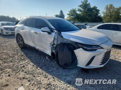 Czwarte zdjęcie samochodu z boku: 2023 LEXUS RX 350 PREMIUM VIN:2T2BAMCA0PC022383 - miniatura