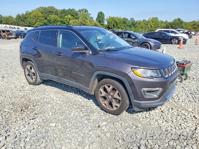 Czwarte zdjęcie samochodu z boku: 2020 JEEP COMPASS LIMITED VIN:3C4NJCCB6LT211146 - miniatura