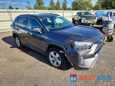 Czwarte zdjęcie samochodu z boku: 2020 TOYOTA RAV4 LE VIN:4T3MWRFV1LU003366 - miniatura