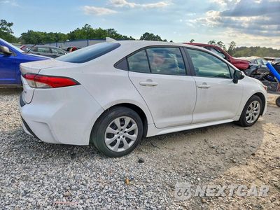 Trzecie zdjęcie samochodu z tyłu: 2022 TOYOTA COROLLA LE VIN:5YFEPMAE7NP386318 - miniatura