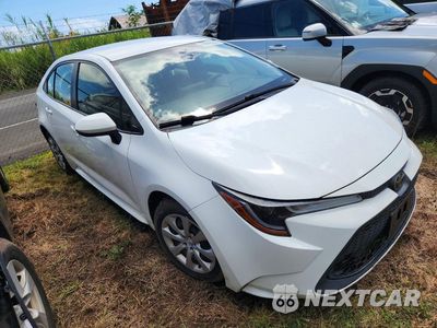 Czwarte zdjęcie samochodu z boku: 2020 TOYOTA COROLLA LE VIN:JTDEPRAE9LJ079036 - miniatura