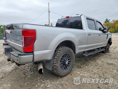 Trzecie zdjęcie samochodu z tyłu: 2021 FORD F250 SUPER DUTY VIN:1FT7W2BT5MED84964 - miniatura