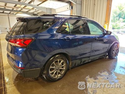 Trzecie zdjęcie samochodu z tyłu: 2022 CHEVROLET EQUINOX RS VIN:3GNAXMEV3NS187009 - miniatura