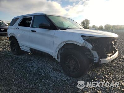 Czwarte zdjęcie samochodu z boku: 2020 FORD EXPLORER POLICE INTERCEPTOR VIN:1FM5K8AB7LGB12574 - miniatura