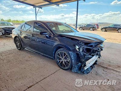 Czwarte zdjęcie samochodu z boku: 2024 TOYOTA CAMRY SE VIN:4T1G11AK0RU233718 - miniatura
