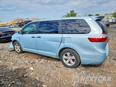 Drugie zdjęcie samochodu z przodu: 2016 TOYOTA SIENNA L 7-PASSENGER VIN:5TDZK3DC3GS699106 - miniatura